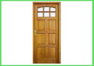 Puerta de madera