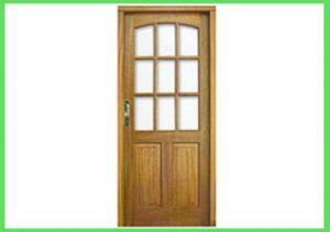 Puerta de madera
