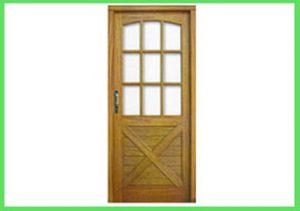 Puerta de madera