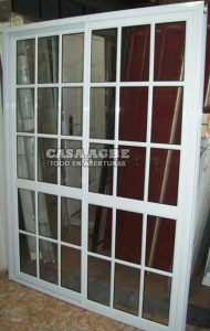 Ventanas de aluminio vidrio repartido
