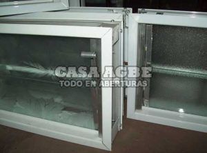 Aireador de aluminio blanco