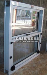 Ventanas guillotina de aluminio
