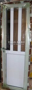 puerta de aluminio
