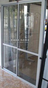 Ventanas balcon de aluminio vidrio entero
