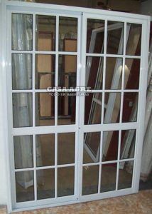 Ventanas balcon de aluminio vidrio repartido