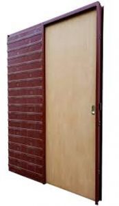 Puerta corrediza de embutir