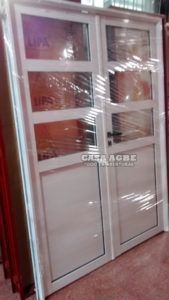 porton de aluminio
