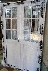 Porton de aluminio