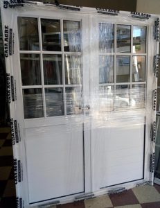 Porton de aluminio