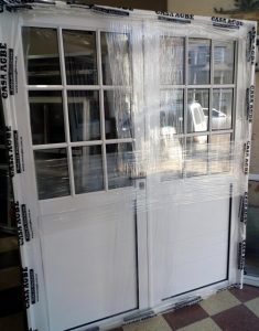 Porton, puerta doble