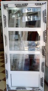 puerta de aluminio