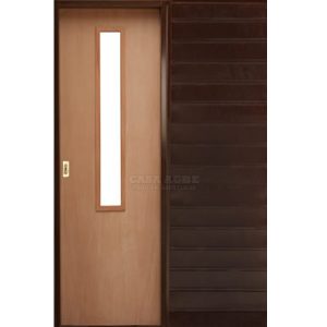 corrediza embutir cedro con abertura