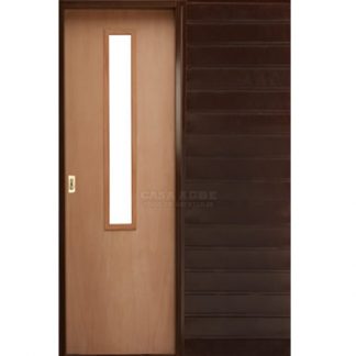 corrediza embutir cedro con abertura