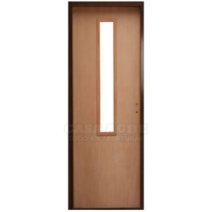 puerta placa con visor