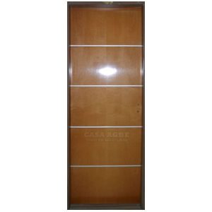 puerta placa cedro con insertos