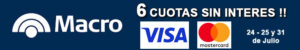 cuotas sin interés banco macro julio