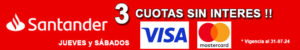 Banco Santander cuotas sin interes julio