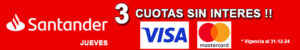 Banco Santander cuotas sin interes diciembre