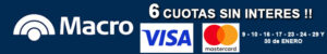 6 cuotas sin interés banco macro Enero