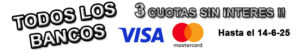 Cuotas sin interes con todos los bancos