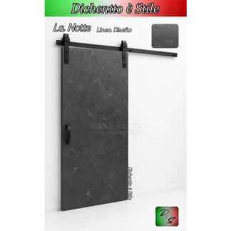Puerta granero de melamina de estilo