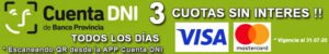 Con Cuenta DNI 3 cuotas sin interes escaneando QR desde la APP Cuenta DNI