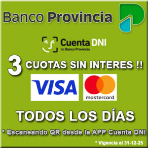 Cuotas sin interés con banco provincia