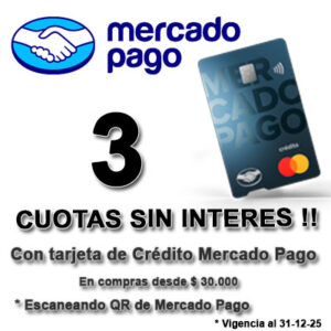 Cuotas sin interés con tarjeta de crédito Mercado Pago