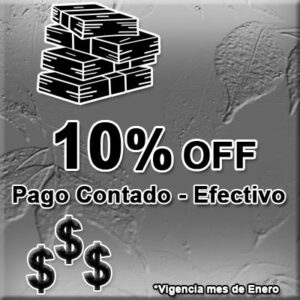 Descuento por pago en efectivo