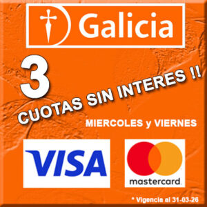Cuotas sin interés con banco galicia