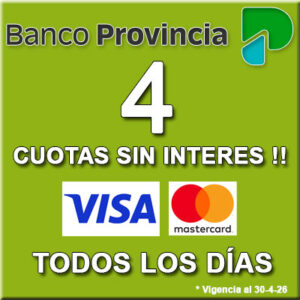 Cuotas sin interes con banco provincia