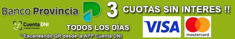 Cuotas sin interés con Banco Provincia