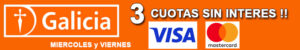 Cuotas sin interés con banco galicia