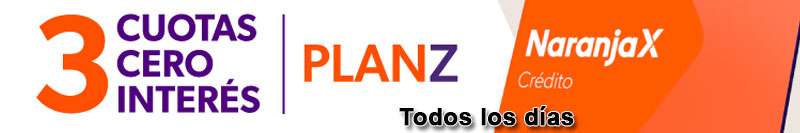 Plan z con naranja x, cuotas sin interés