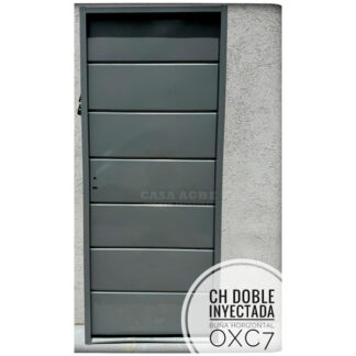 puerta chapa doble